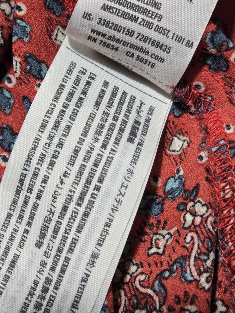 Floral Boho Racerback Tank Top - Picture 4 of 5
